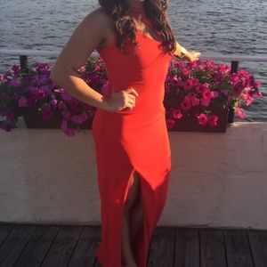 Aidan Maddox Red Gown XS